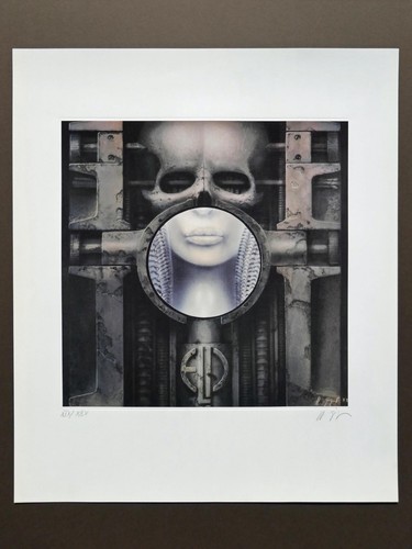 Giger grafik brain salad - giger,