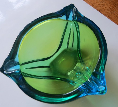 Murano glas schale türkis - murano,