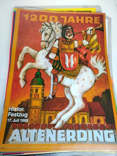 Plakat bad aibling 1200 jahre - aibling,