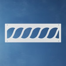 Schablone XL Bordüre Kordel Seil Muster - LB66