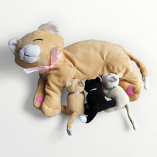 Manhattan Toy Katze & Kitten magnetisch Plüschtier Familie