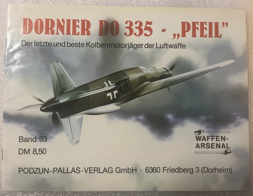 Dornier 335 pfeil waffen - 335,