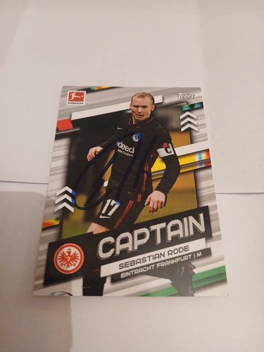 Trading card signiert - trading,