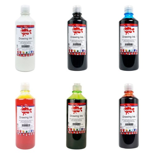 Scola zeichentinte 600ml - scola,