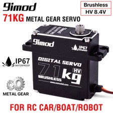 71KG 70KG High Torque Servo Brushless Servo für 1/8 1/10 RC Car Boot TRX4 SCX10