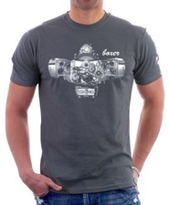 Boxermotor R1200GS RT 1200 GS R Adventure R1200RT R1200R BMW TSHIRT GRAU O9799