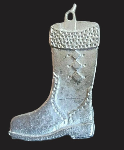 Anhänger zinn stiefel - anhänger,