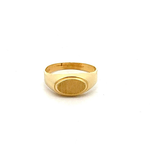 Gelbgold herrenring 585 - gelbgold,