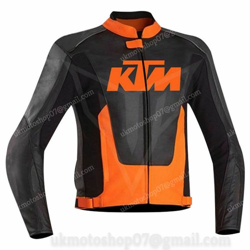 Ktm leder bikerjacke - ktm,