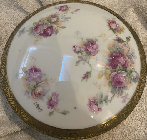 Limoges porzellan teller rund - limoges,