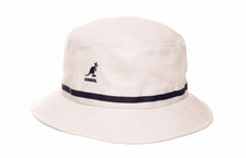 Kangol Stripe Lahinch Bucket hat weiss Sommer Fischer Hut Angel Hüte Schlapphut