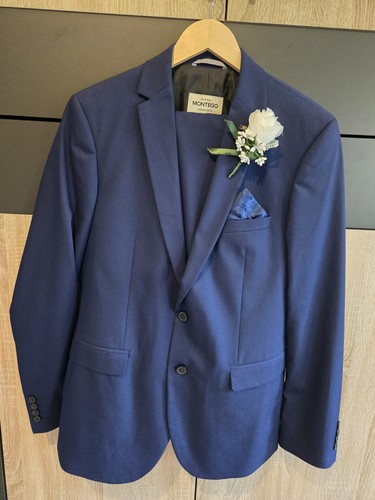 Fast neu herrenanzug blau 52 - herrenanzug, m/52