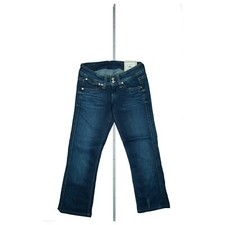 PEPE JEANS Banji Damen stretch 3/4 Hose Bermuda Capri Sommer Short W26 Blau NEU