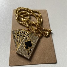 Poker Kette Pokerkarten (Modeschmuck)