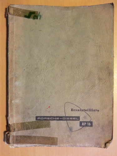 Ersatzteilliste schlepper - ersatzteilliste,