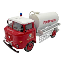 1:87 s.e.s IFA W50 L LKW Tankfahrzeug der Werksfeuerwehr Berufsfeuerwehr  H0
