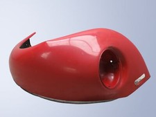 original Kotflügel vorne links rot VW Käfer 1200 ab 1975 ohne Blinkerloch