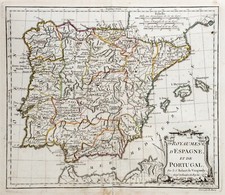 Spanien Portugal Landkarte