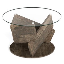 Northix couchtisch glas 81cm - couchtisch,