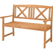 Gartenbank 118 cm Holzbank