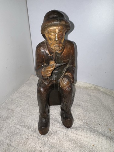 Geschnitzte holz fischer - geschnitzte,