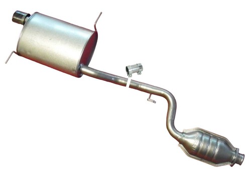 Auspuff endschalldämpfer - auspuff,