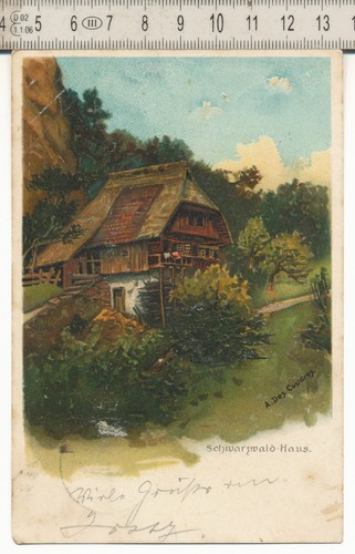 Alte ansichtskarte - ansichtskarte,