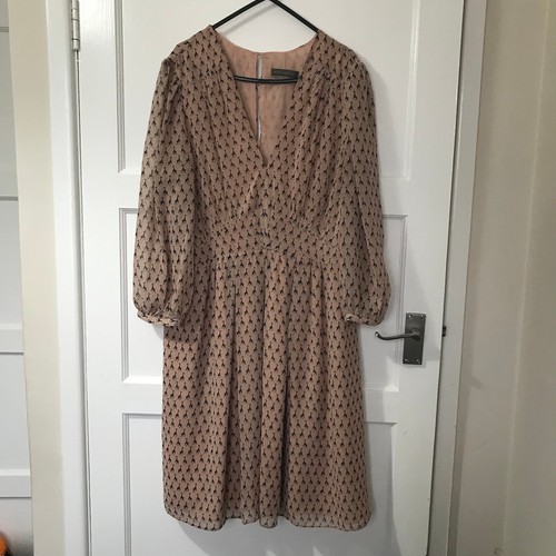 Neuwertiges samt giraffe kleid - neuwertiges,