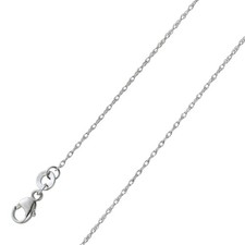 Platin 950 Ankerkette 1,0mm