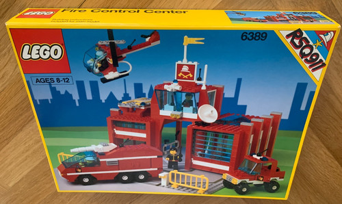 Legoland 6389 fire control - legoland,