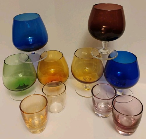 Buntglas konvolut cognac - buntglas,