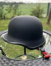 Stahlhelm Harley Davidson Motorradhelm mattschwarz  Daytona Helmets Größe M
