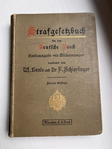 Strafgesetzbuch für das