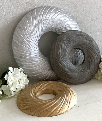 Shabby großer holz kranz - shabby,