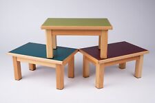 Fußbank Holzbank Blumenbank