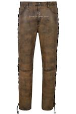 Herren Biker Lederhose