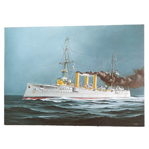 Postkarte schiff emden - schiff,