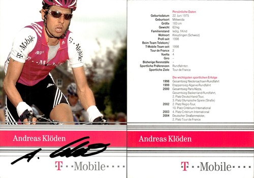 Andreas klöden team telekom - andreas,