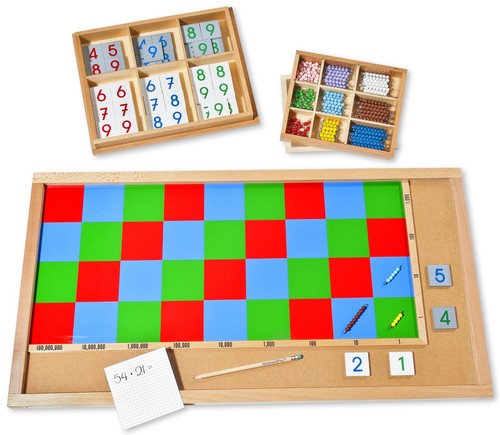 Großes multiplikationsbrett - großes,