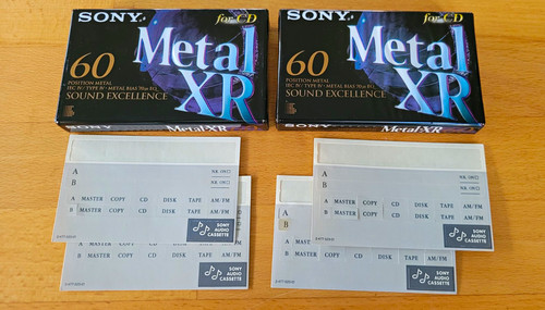 Sony metal 60mtlxra - sony, xr