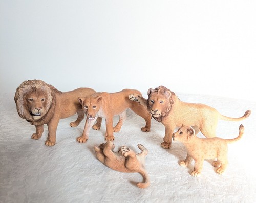 Schleich löwen familie - löwen,