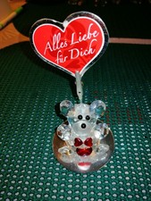 Bleikristall Figure Bär mit