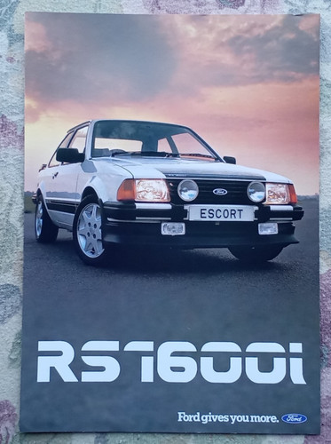 Ford escort rs1600i - escort, uk