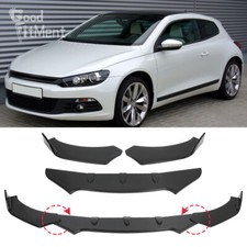 Glänz Schwarz Frontlippe Spoilerlippe Spoilerschwert Splitter Für VW Scirocco 3