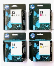 Original Tinte HP DesignJet 510 510PS / Nr. 82 BK/C/M/Y Ink Cartridges 69ml