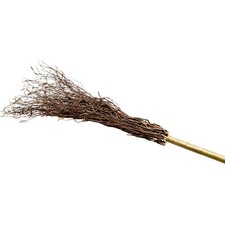 Weidebesen Reisigbesen Kehrbesen Hexenbesen Haselnuss Natur Länge 160 cm