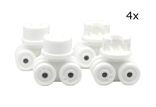 Gleiter rollen passend ikea - 4x,