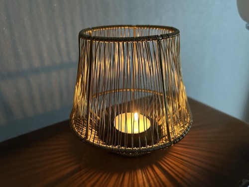 Kleines windlicht gold - kleines,