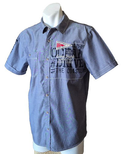 Camp david kurzarm hemd - camp, m