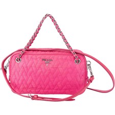 Prada Pink Quilted Nylon